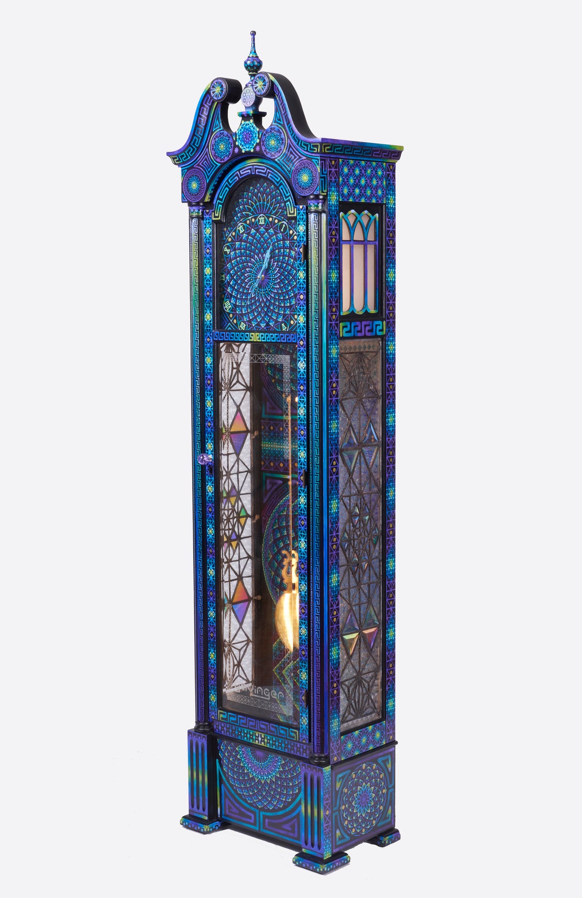 Midnight Grandfather Clock