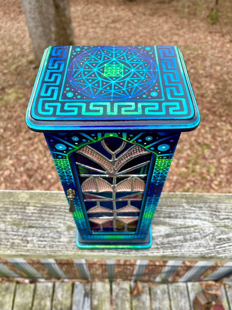 Stained Glass Jewelry Box