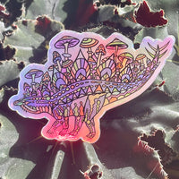 Shroomosaurus Sticker